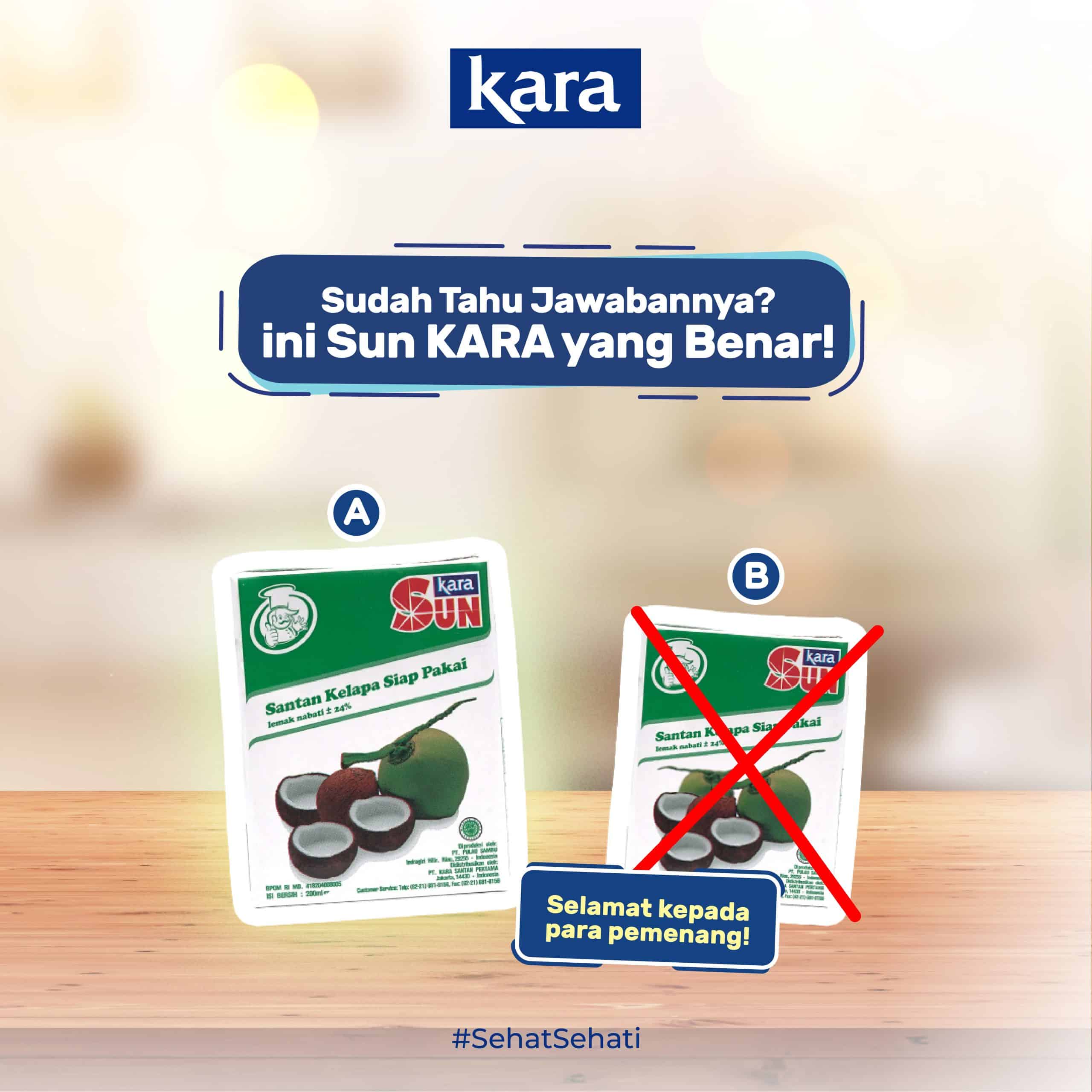 Pengumuman Pemenang Mencari Sun KARA!